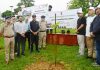 Div Com Jammu inaugurating Swachhata Pakhwada and ‘Ek Ped Shaheedon Ke Naam’ plantation drive.
