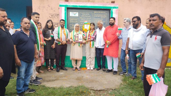 ACD, Dr Vikas Sharma attending a function organised to pay tribute to Parshotam Kumar in Jammu on Tuesday. ACD, Dr Vikas Sharma attending a function organised to pay tribute to Parshotam Kumar in Jammu on Tuesday.