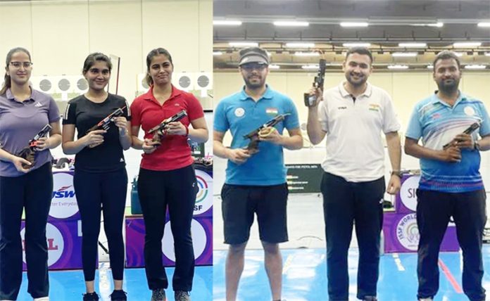 Indian shooters miss finals in skeet and 25m rapid fire pistol event Indian shooters miss finals in skeet and 25m rapid fire pistol event