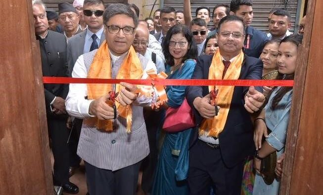 FS Misri inaugurates new building of Nepal Bhasha Parishad in Kathmandu FS Misri inaugurates new building of Nepal Bhasha Parishad in Kathmandu