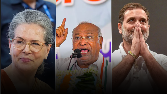 Kharge, Sonia, Rahul Among Congress' 40 Star Campaigners For 1st Phase Of J&K Polls Kharge, Sonia, Rahul Among Congress' 40 Star Campaigners For 1st Phase Of J&K Polls