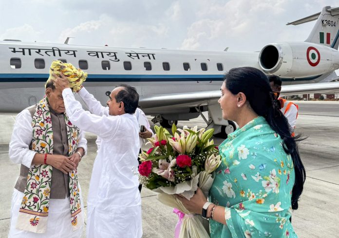 Rajnath Singh in Jaipur
