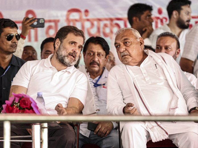 Rahul campaigns for Haryana polls