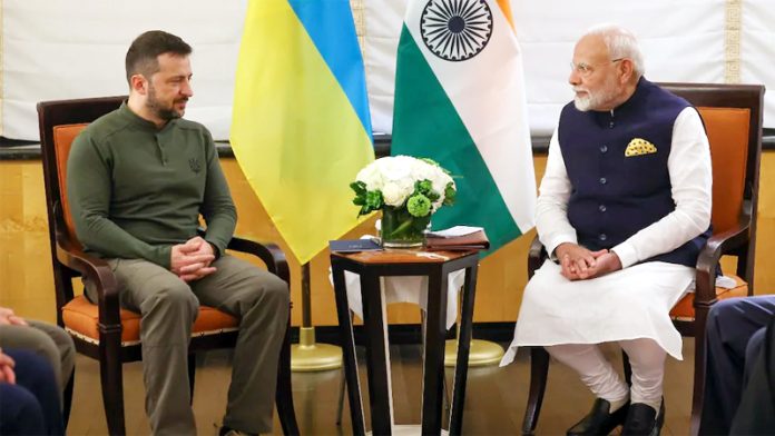PM Modi meets Ukrainian President Zelenskyy in New York PM Modi meets Ukrainian President Zelenskyy in New York