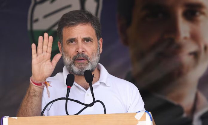 In BJP's model money is in hands of select rich, while Cong gives to poor: Rahul Gandhi In BJP's model money is in hands of select rich, while Cong gives to poor: Rahul Gandhi