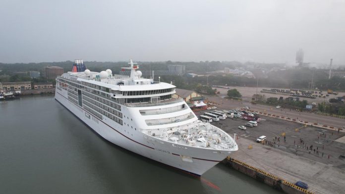 cruise terminal in Goa