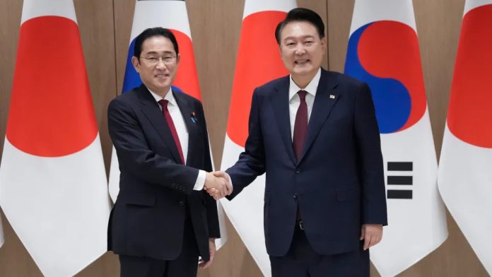 Outgoing Japanese leader Kishida to visit South Korea for summit on improving ties