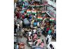 Traffic congestion in Gole Market Udhampur on Tuesday. -Excelsior/K Kumar