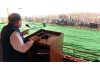 Union Minister Dr Jitendra Singh addressing a BJP public rally at Udhampur on Thursday.