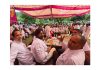 Taranjit Singh Tony during a public meeting in Bahu Constituency on Saturday.