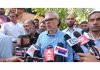 NC vice president Omar Abdullah addressing media on the sidelines of rally in Ganderbal. —Excelsior/Firdous