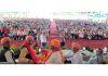 Former Minister and BJP candidate from Vijaypur CP Ganga along with MP Jugal Kishore Sharma at an election rally at Tandikhui, Vijaypur on Wednesday.