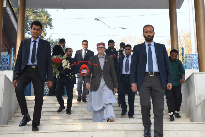 Omar Abdullah Visits Hazratbal Shrine Ahead Of His Swearing In