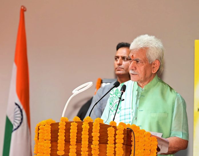 Peaceful Assembly Polls Show J&K Busy Creating New History: LG Sinha