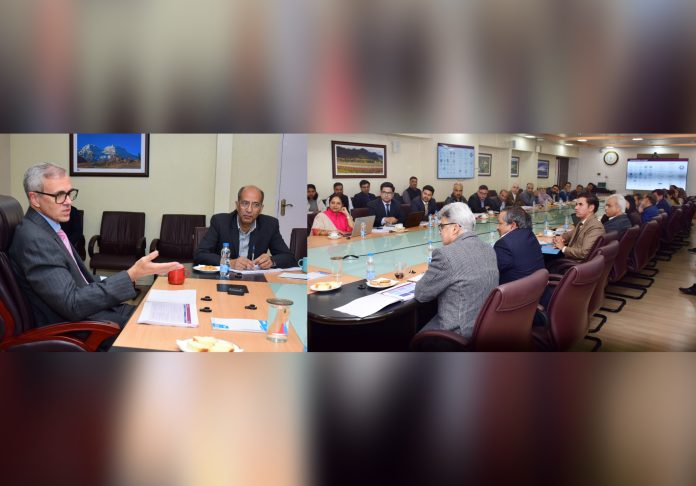 CM Omar Abdullah Reviews Town Planning Projects, Calls For Sustainable Development CM Omar Abdullah Reviews Town Planning Projects, Calls For Sustainable Development