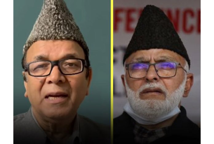 National Conference (NC) leaders Abdul Rahim Rather and Ali Mohammad Sagar