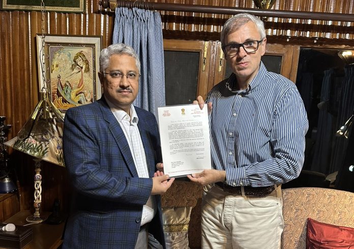 LG Manoj Sinha Invites CM-Designate Omar Abdullah To Take Oath On Oct 16