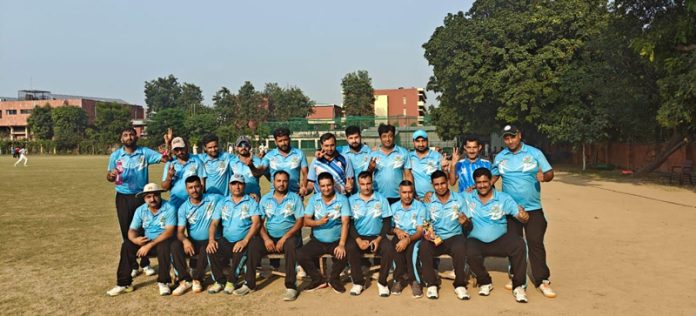 Jammu University team posing for group photograph. Jammu University team posing for group photograph.