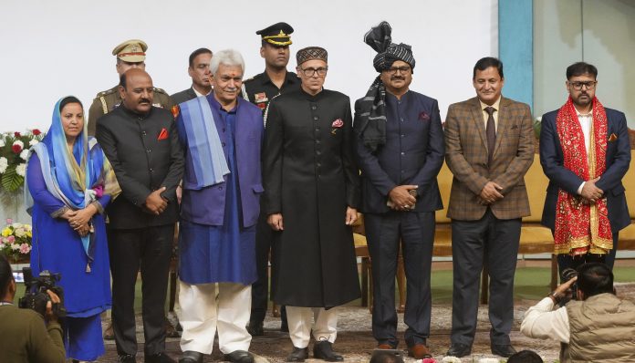 Omar Abdullah Sworn In As First Chief Minister Of Union Territory Of Jammu And Kashmir