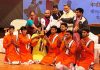 Students of SMVD Gurukul pose for a group photograph after winning medals in 3-day North Zone Youth Fest held at Uttarakhand.