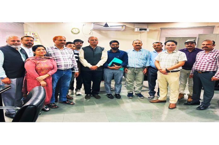 Team of I&B Ministry during inspection of its media unit in Jammu. Team of I&B Ministry during inspection of its media unit in Jammu.