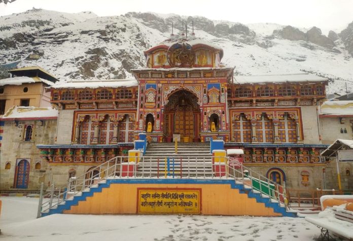 FILE- Badrinath Temple