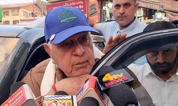 Hope Centre Will Restore Statehood To J&K Very Soon: Farooq Abdullah