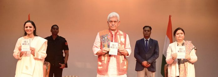 LG Manoj Sinha Releases Book Written By Former Student Leader Shehla Rashid LG Manoj Sinha Releases Book Written By Former Student Leader Shehla Rashid