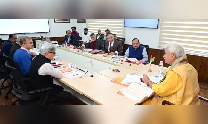 J&K | LG Manoj Sinha Chairs 35th University Council Meeting Of SKUAST Kashmir