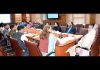 Minister of SWD Sakeena Masood chairing a meeting on Friday.