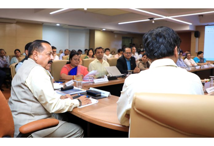 Union Minister Dr Jitendra Singh addressing the Union Minister Dr Jitendra Singh addressing the