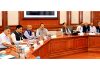 Union Minister Dr. Jitendra Singh  addressing a special ‘National Learning Week’ session  at PMO, South Block, New Delhi on Tuesday.Also seen are Principal Secretary to PM P.K. Misra and Advisors to PM Amit Khare and Tarun Kapoor.