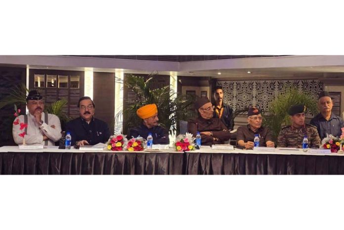 Dignitaries during a seminar at Jammu on Thursday. Dignitaries during a seminar at Jammu on Thursday.