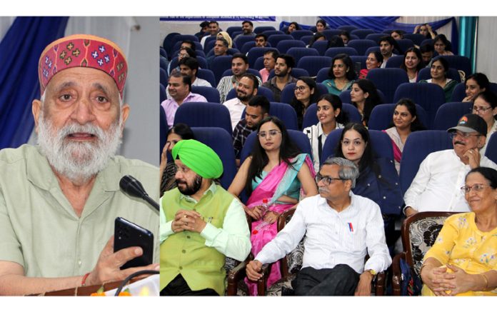 A dignitary addressing a seminar on ‘Maharaja Pratap Singh’ at University of Jammu on Wednesday. A dignitary addressing a seminar on ‘Maharaja Pratap Singh’ at University of Jammu on Wednesday.