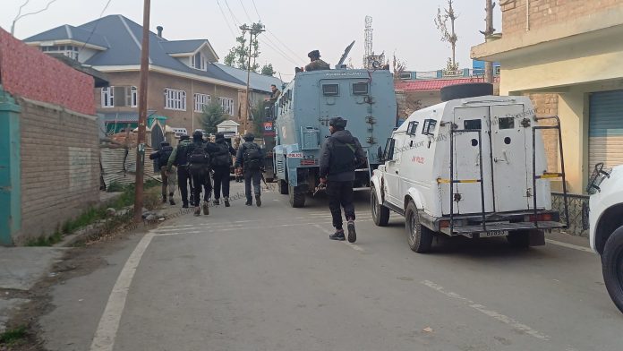 Gunshots Heard During Search Operation In J&K’s Kulgam