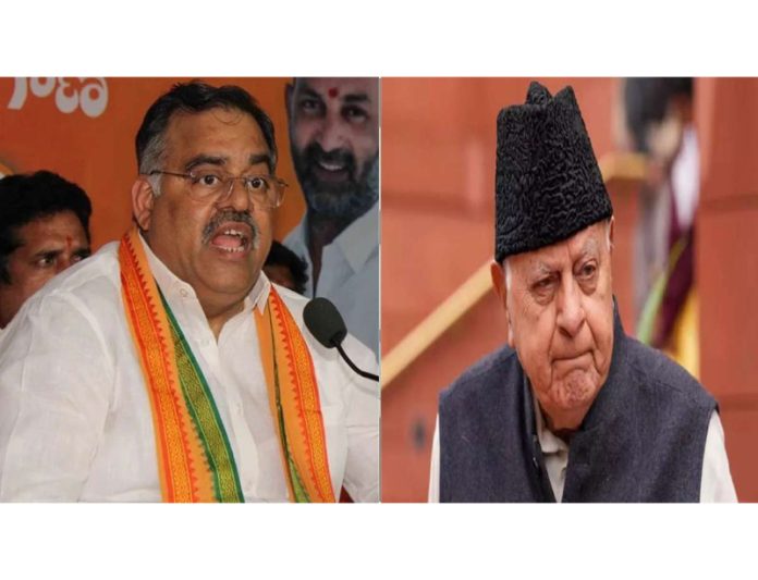 Chugh hits out at Farooq