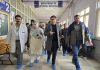 DC Baramulla Minga Sherpa during inspection of GMC Baramulla on Monday.
