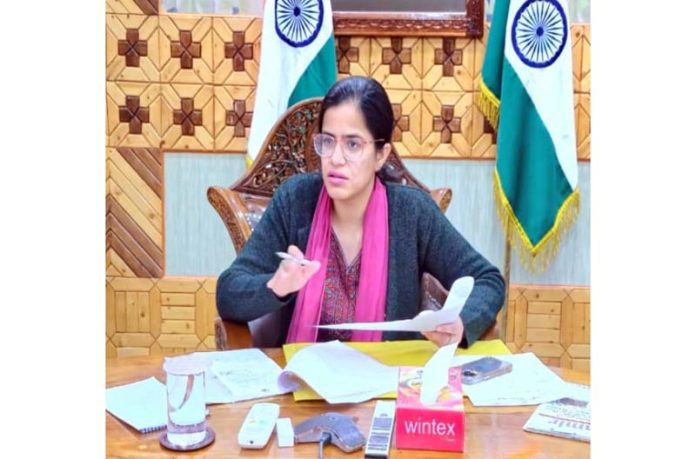 Deputy Commissioner (DC) Kupwara, Ayushi Sudan