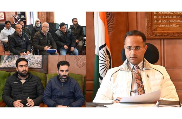DC Shopian chairs meeting of agri allied sectors, copy
