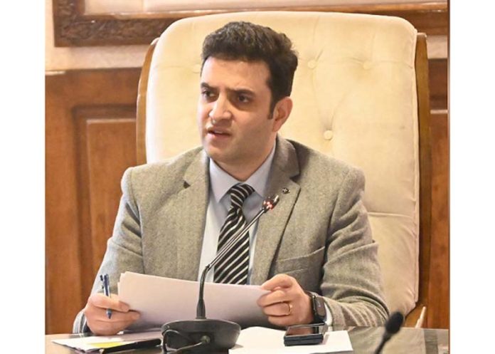 District Development Commissioner (DDC) Kulgam, Athar Aamir Khan