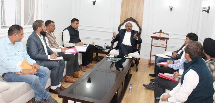 Dy CM Outlines Multi-Pronged Strategy To Eradicate Illegal Mining In J&K