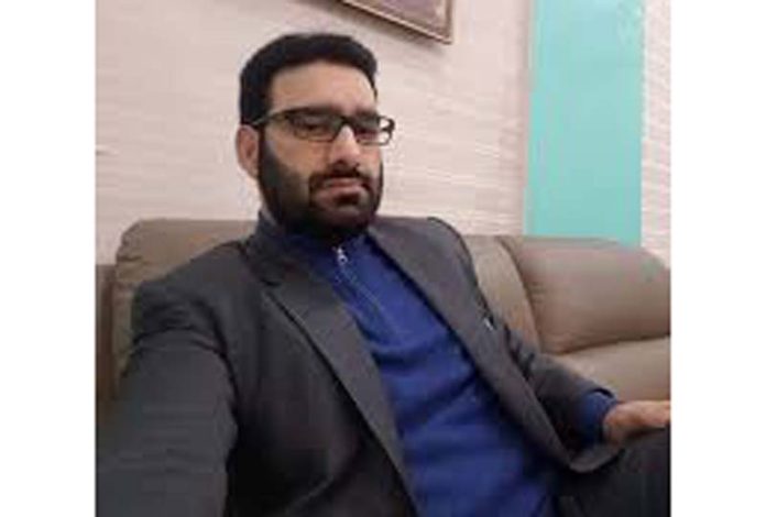 National Conference MLA Qaiser Jamshaid Lone