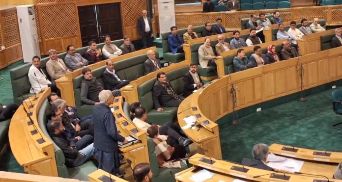 Nizamuddin Bhat Pays Tribute To Devender Rana In J&K Assembly