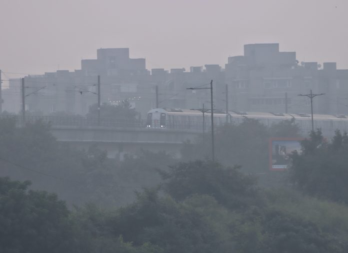 Weather: Smog in Gurugram