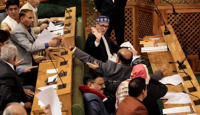 Assembly Has Done Its Job: Omar On Special Status Resolution