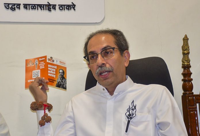 BJP takes swipe at Uddhav for releasing Sena (UBT) manifesto from home