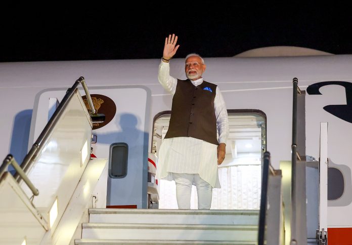 PM Modi Arrives In Nigeria On First Leg Of Three-Nation Visit PM Modi Arrives In Nigeria On First Leg Of Three-Nation Visit