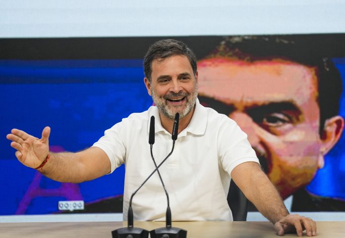 Rahul Gandhi Seeks Adani's Immediate Arrest, Probe Against SEBI Chief