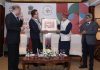 CM Omar Abdullah during meeting with delegates of WCC.