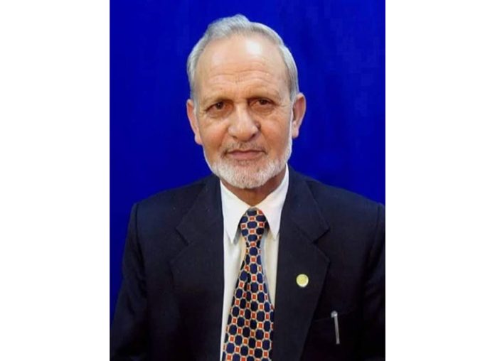 Former Vice-Chancellor of Kashmir University, Professor Abdul Wahid Qureshi
